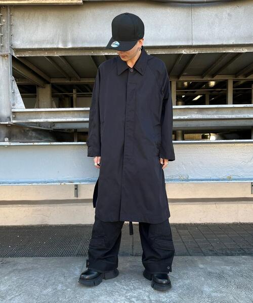 A4A（エーフォーエー）の「A4A(エーフォーエー) ステンカラーコート（ステンカラーコート・メンズ・ブラック/ベージュ・MEDIUM/LARGE）」の5枚目の写真