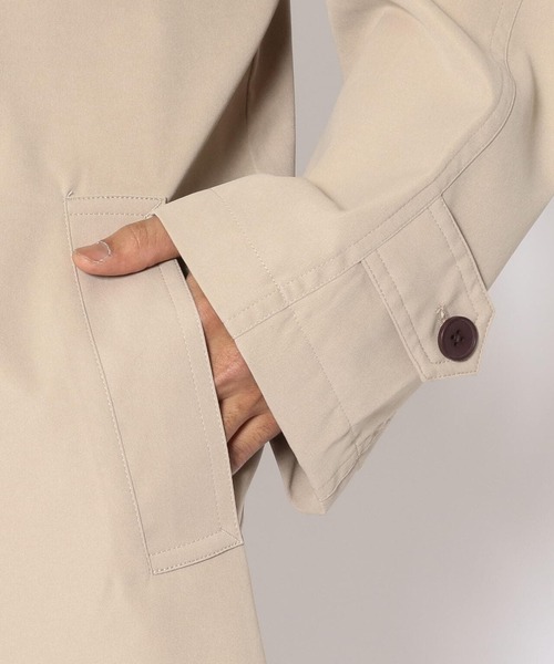 A4A（エーフォーエー）の「A4A(エーフォーエー) ステンカラーコート（ステンカラーコート・メンズ・ブラック/ベージュ・MEDIUM/LARGE）」の7枚目の写真