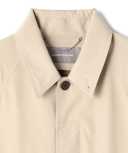 A4A（エーフォーエー）の「A4A(エーフォーエー) ステンカラーコート（ステンカラーコート・メンズ・ブラック/ベージュ・MEDIUM/LARGE）」の18枚目の写真