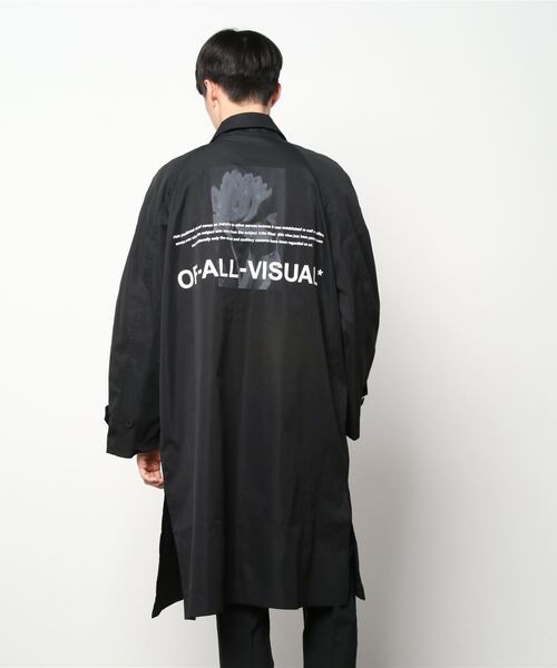 A4A（エーフォーエー）の「A4A(エーフォーエー) ステンカラーコート（ステンカラーコート・メンズ・ブラック/ベージュ・MEDIUM/LARGE）」の2枚目の写真