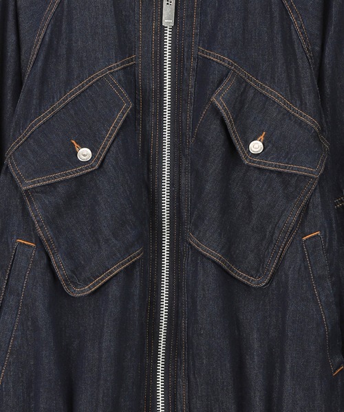 ZUCCa（ズッカ）の「ライトオンスデニム/ジャケット（デニムジャケット・メンズ・ネイビー/ブルー・M size）」の9枚目の写真