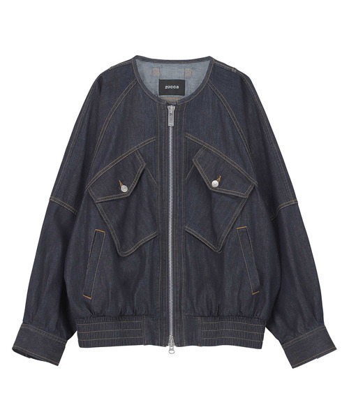 ZUCCa（ズッカ）の「ライトオンスデニム/ジャケット（デニムジャケット・メンズ・ネイビー/ブルー・M size）」の12枚目の写真