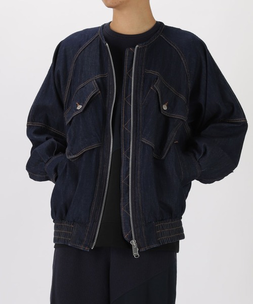 ZUCCa（ズッカ）の「ライトオンスデニム/ジャケット（デニムジャケット・メンズ・ネイビー/ブルー・M size）」の13枚目の写真