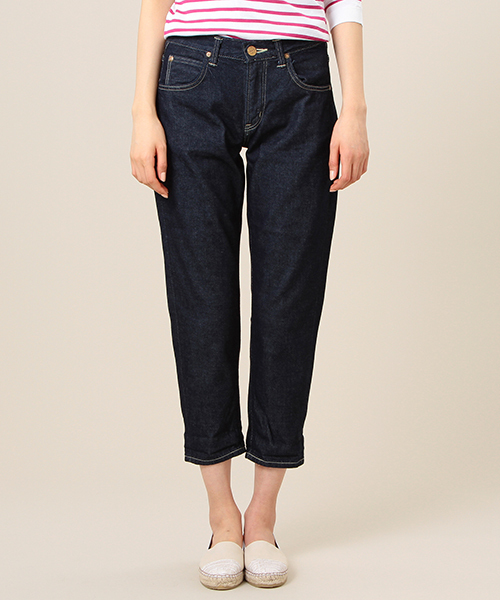 Demi-Luxe BEAMS（デミルクス ビームス）の「Lee / INDIGO アンクルテーパード（デニムパンツ・レディース・インディゴブルー・SMALL/X-SMALL/MEDIUM）」の6枚目の写真