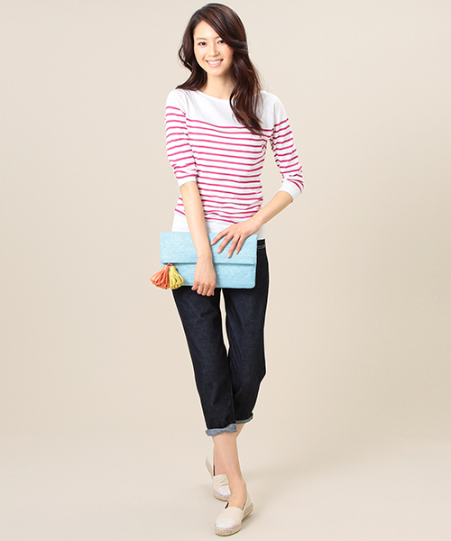 Demi-Luxe BEAMS（デミルクス ビームス）の「Lee / INDIGO アンクルテーパード（デニムパンツ・レディース・インディゴブルー・SMALL/X-SMALL/MEDIUM）」の5枚目の写真