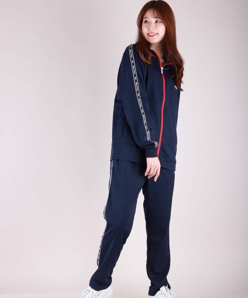 FILA（フィラ）の「FILA スムースジャージ テープ付きジャージ