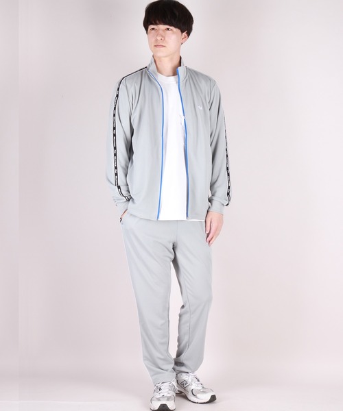 【セール】FILA スムースジャージ テープ付きジャージセットアップ（ジャージ）｜FILA（フィラ）