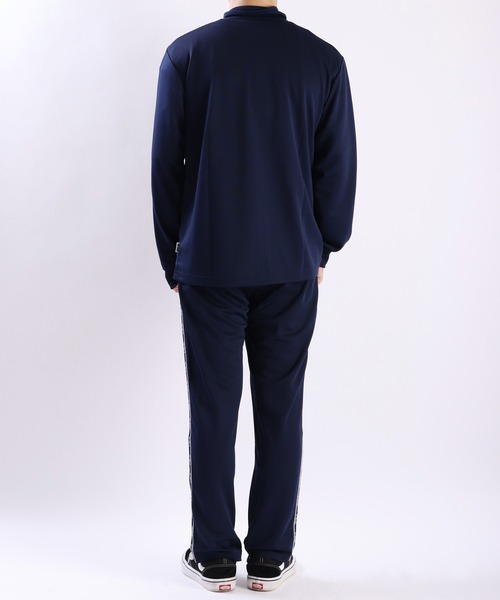 【セール】FILA スムースジャージ テープ付きジャージセットアップ（ジャージ）｜FILA（フィラ）