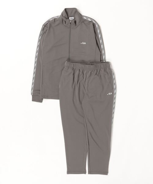【セール】FILA スムースジャージ テープ付きジャージセットアップ（ジャージ）｜FILA（フィラ）