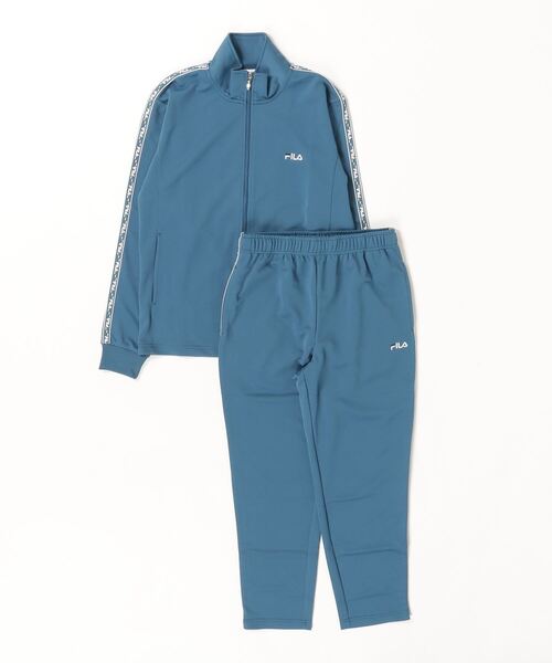 【セール】FILA スムースジャージ テープ付きジャージセットアップ（ジャージ）｜FILA（フィラ）