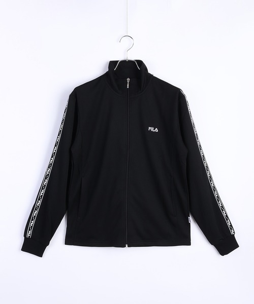 【セール】FILA スムースジャージ テープ付きジャージセットアップ（ジャージ）｜FILA（フィラ）