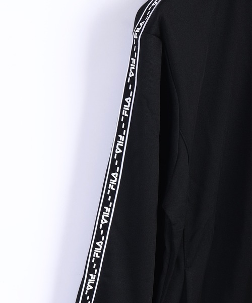 【セール】FILA スムースジャージ テープ付きジャージセットアップ（ジャージ）｜FILA（フィラ）