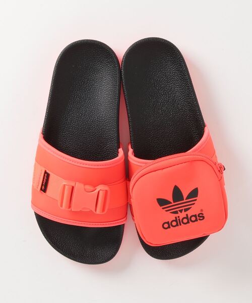 adidas アディダス サンダル POUCHYLETTE W GREEN ポーチレットW グリーン メンズ レディース ユニセックス GZ4330