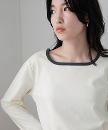 LOWRYS FARM | パイピングタイトＬＳ　265269(Tシャツ/カットソー)