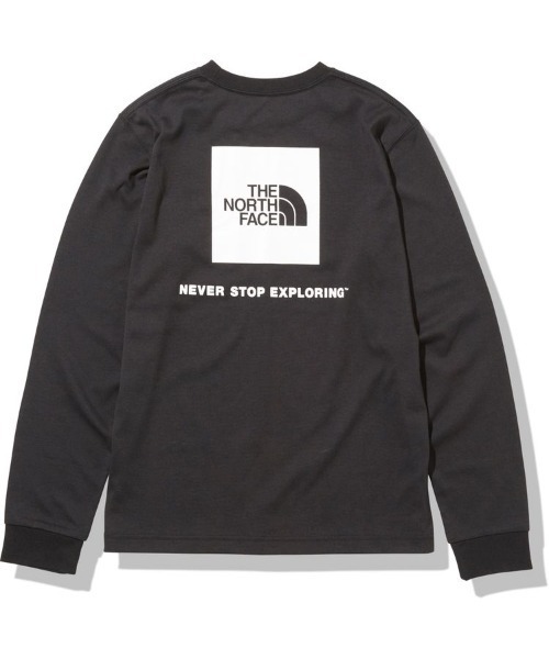 THE NORTH FACE(ザノースフェイス)の「THE NORTH FACE/ザ ノース フェイス L/S Back Square Logo Tee(WOMENS)(Tシャツ/カットソー・レディース・ホワイト/ブラック/グレー・SMALL/MEDIUM/LARGE/X-LARGE)」の1枚目の写真