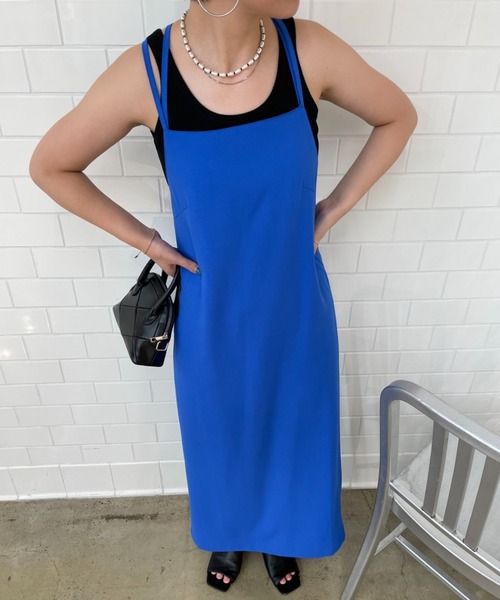 CIAOPANIC（チャオパニック）の「バッククロスキャミワンピース