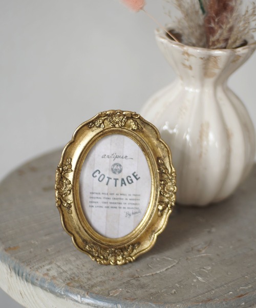 ammy.(エイミードット)の「【 ammy. / エイミードット 】 アンティーク調 オーバル スクエア フォト ミニ フレーム / 写真立て(フォトフレーム・レディース・ホワイト/ブラック/グレー/ゴールド/ホワイト系その他/ブラック系その他/グレー系その他/ゴールド系その他/ブラック系その他2/グレー系その他2/ゴールド系その他2/ホワイト系その他2・FREE)」の16枚目の写真