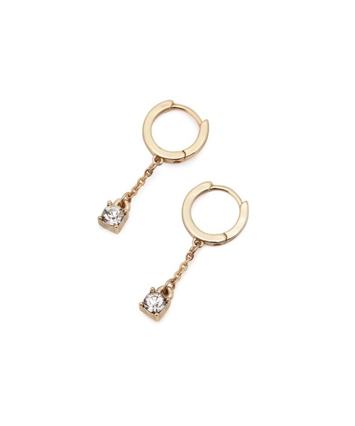 VIS（ビス）の「【WEB限定】ゆれビジュープチピアス（ピアス（両耳用）・レディース・その他1/グレー系その他/イエロー・FREE）」の8枚目の写真