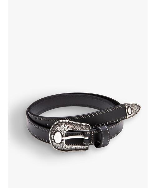 agnes b. アニエスベー ウエスタンベルト イタリア製 シルバー agnes b.（アニエスベー）｜ベルト一覧 - WEAR