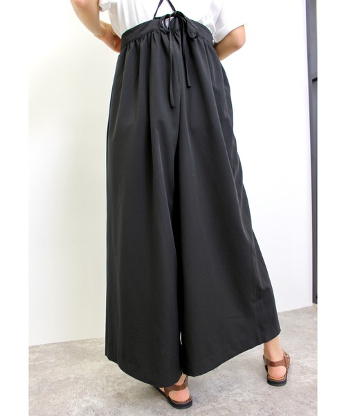 MLI'A（エムリア）の「キャミサロペット（サロペット/オーバーオール・レディース・ブラック/ベージュ/グリーン・M）」の13枚目の写真