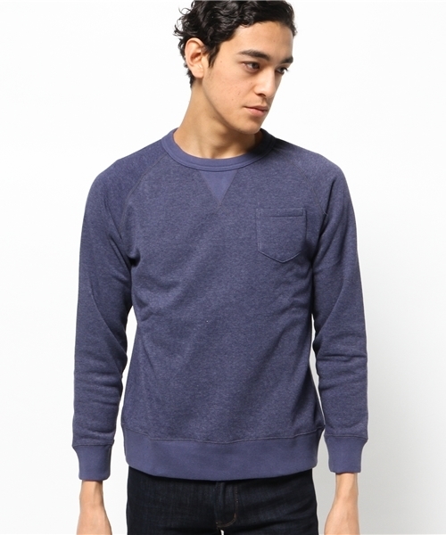 OUTLET(アウトレット)の「【CIAOPANIC TYPY】TCR裏起毛クルー(Tシャツ/カットソー・メンズ・チャコールグレー/グレー/ネイビー・LARGE/SMALL/MEDIUM)」の3枚目の写真