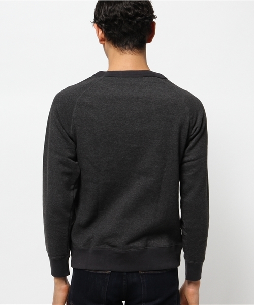 OUTLET(アウトレット)の「【CIAOPANIC TYPY】TCR裏起毛クルー(Tシャツ/カットソー・メンズ・チャコールグレー/グレー/ネイビー・LARGE/SMALL/MEDIUM)」の6枚目の写真