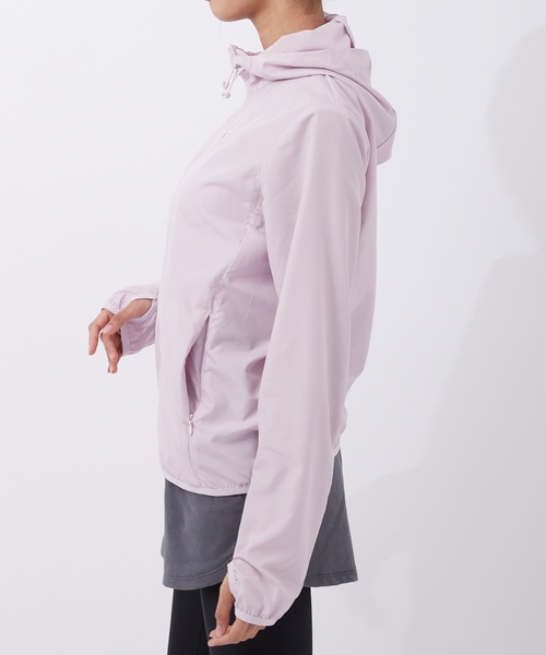 FILA（フィラ）の「【FILA:フィラ】レディースラッシュガード 布帛パーカー（ラッシュガード・レディース・ライトパープル/ホワイト/ブラック・SMALL/LARGE/MEDIUM/X-LARGE/XX-LARGE/XXX-LARGE）」の6枚目の写真