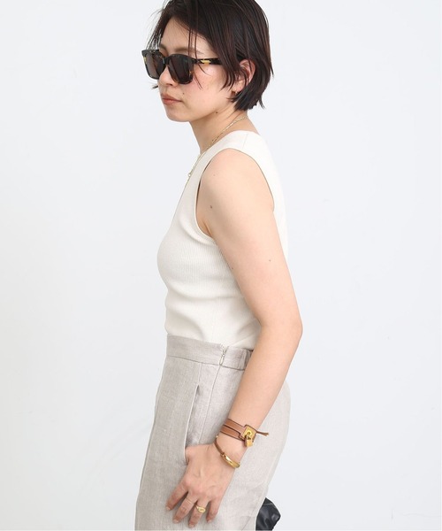 Deuxieme Classe(ドゥーズィエムクラス)の「【Magnifique azur/マニフィーク アジュー】 C GOLD LEATHER ブレスレット(ブレスレット・レディース・ゴールド・FREE)」の11枚目の写真