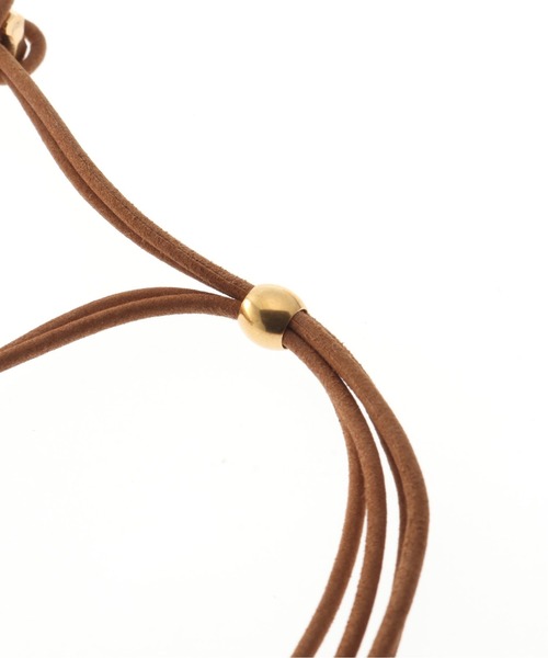 Deuxieme Classe(ドゥーズィエムクラス)の「【Magnifique azur/マニフィーク アジュー】 C GOLD LEATHER ブレスレット(ブレスレット・レディース・ゴールド・FREE)」の14枚目の写真