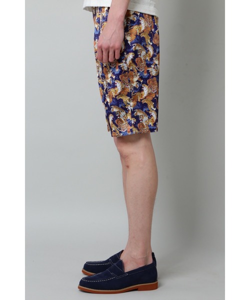 BLUE TORNADO（ブルートルネード）の「BLUE TORNADO∴タイガープリントショーツ（その他パンツ・メンズ・ネイビー/アイボリー・M/L）」の15枚目の写真