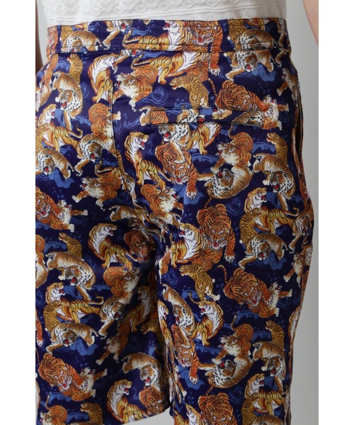 BLUE TORNADO（ブルートルネード）の「BLUE TORNADO∴タイガープリントショーツ（その他パンツ・メンズ・ネイビー/アイボリー・M/L）」の11枚目の写真