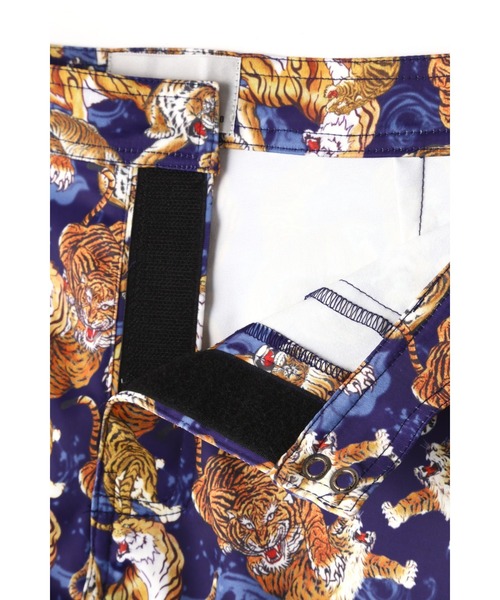 BLUE TORNADO（ブルートルネード）の「BLUE TORNADO∴タイガープリントショーツ（その他パンツ・メンズ・ネイビー/アイボリー・M/L）」の8枚目の写真