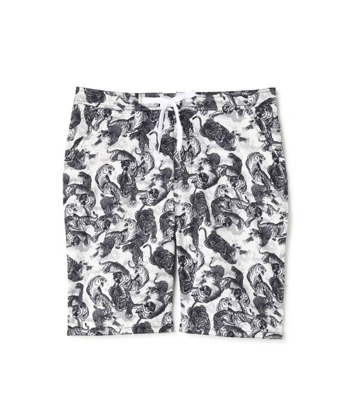 BLUE TORNADO（ブルートルネード）の「BLUE TORNADO∴タイガープリントショーツ（その他パンツ・メンズ・ネイビー/アイボリー・M/L）」の4枚目の写真