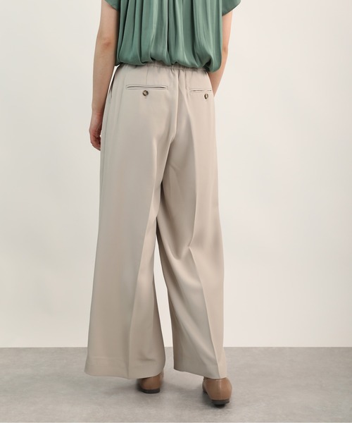 PICCIN（ピッチン）の「センタープレスワイドパンツ（その他パンツ・レディース・ベージュ/ネイビー/チェリーピンク・S/M）」の7枚目の写真