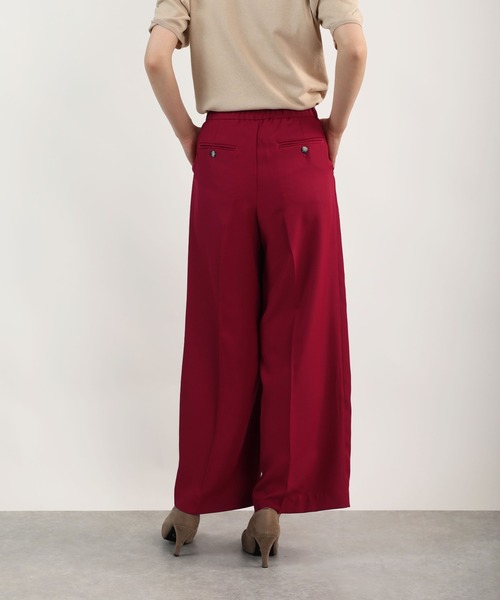 PICCIN（ピッチン）の「センタープレスワイドパンツ（その他パンツ・レディース・ベージュ/ネイビー/チェリーピンク・S/M）」の16枚目の写真