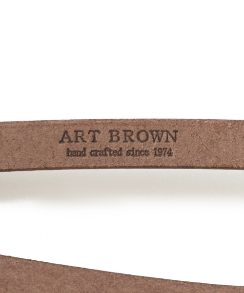 SLOBE IENA(スローブイエナ)の「【ARTBROWN /アートブラウン】 レザーサスペンダー(サスペンダー・レディース・ブラック/ブラウン・FREE)」の16枚目の写真