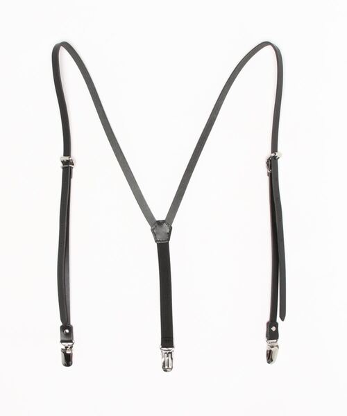 SLOBE IENA(スローブイエナ)の「【ARTBROWN /アートブラウン】 レザーサスペンダー(サスペンダー・レディース・ブラック/ブラウン・FREE)」の10枚目の写真