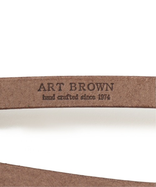 SLOBE IENA(スローブイエナ)の「【ARTBROWN /アートブラウン】 レザーサスペンダー(サスペンダー・レディース・ブラック/ブラウン・FREE)」の6枚目の写真