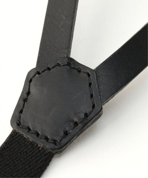 SLOBE IENA(スローブイエナ)の「【ARTBROWN /アートブラウン】 レザーサスペンダー(サスペンダー・レディース・ブラック/ブラウン・FREE)」の7枚目の写真
