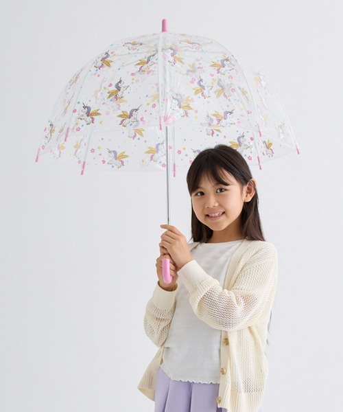 FULTON(フルトン)の「KIDS Birdcage UNICORN(長傘・キッズ・チェリーピンク・FREE)」の5枚目の写真