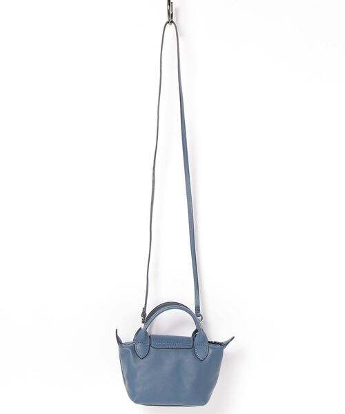 ECHELLE Liberte（エシェルリベルテ）の「LONGCHAMP LE PLIAGE CUIR XXS size ロンシャン ル プリアージュ キュイール 2way ハンドバッグ（ハンドバッグ・レディース・ブラック/ネイビー/ダークブルー/ベビーピンク/グレイッシュベージュ/ブラウン/オフホワイト・FREE）」の15枚目の写真