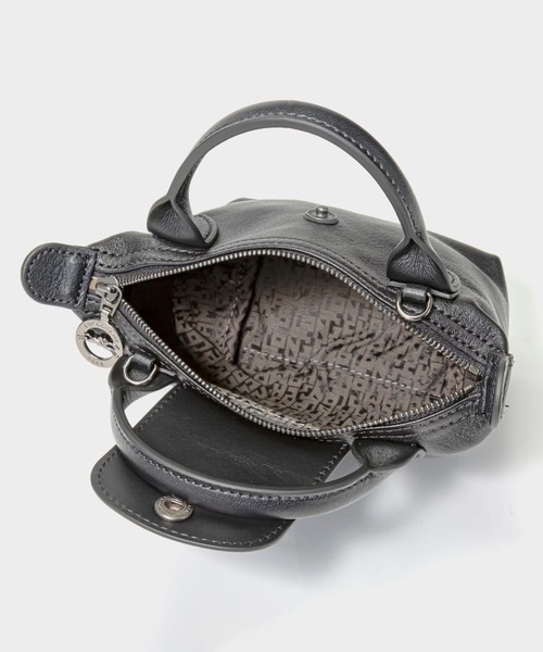 ECHELLE Liberte（エシェルリベルテ）の「LONGCHAMP LE PLIAGE CUIR XXS size ロンシャン ル プリアージュ キュイール 2way ハンドバッグ（ハンドバッグ・レディース・ブラック/ネイビー/ダークブルー/ベビーピンク/グレイッシュベージュ/ブラウン/オフホワイト・FREE）」の16枚目の写真