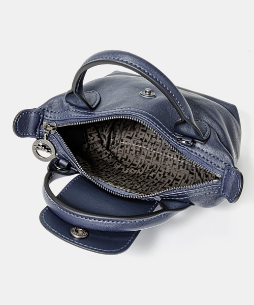 ECHELLE Liberte（エシェルリベルテ）の「LONGCHAMP LE PLIAGE CUIR XXS size ロンシャン ル プリアージュ キュイール 2way ハンドバッグ（ハンドバッグ・レディース・ブラック/ネイビー/ダークブルー/ベビーピンク/グレイッシュベージュ/ブラウン/オフホワイト・FREE）」の18枚目の写真