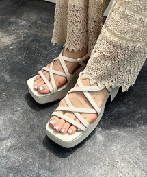 apres jour mignon | 厚底ナローサンダル【ZOZOTOWN限定アイテム】(サンダル)