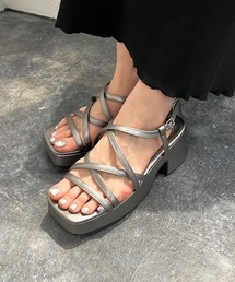 厚底ナローサンダル【ZOZOTOWN限定アイテム】