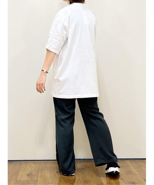 CAMP7(キャンプセブン)の「【CAMP7】BOULDERTシャツ(Tシャツ/カットソー・レディース・グリーン/ホワイト/ブラック・M/L)」の12枚目の写真