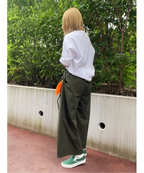 CAMP7(キャンプセブン)の「【CAMP7】BOULDERTシャツ(Tシャツ/カットソー・レディース・グリーン/ホワイト/ブラック・M/L)」の6枚目の写真