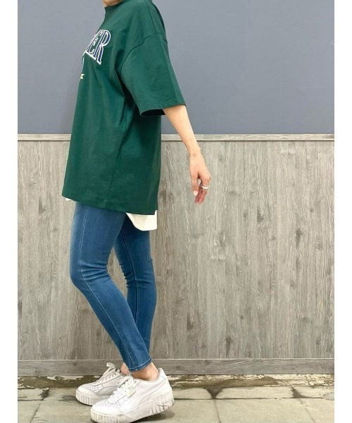 CAMP7(キャンプセブン)の「【CAMP7】BOULDERTシャツ(Tシャツ/カットソー・レディース・グリーン/ホワイト/ブラック・M/L)」の21枚目の写真