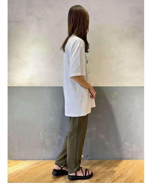 CAMP7(キャンプセブン)の「【CAMP7】BOULDERTシャツ(Tシャツ/カットソー・レディース・グリーン/ホワイト/ブラック・M/L)」の14枚目の写真