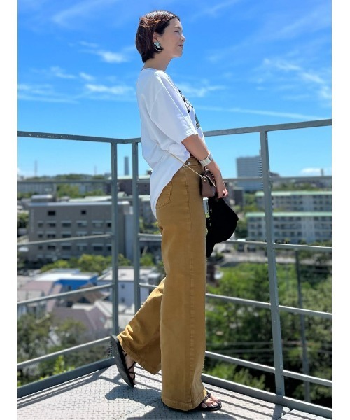 CAMP7(キャンプセブン)の「【CAMP7】BOULDERTシャツ(Tシャツ/カットソー・レディース・グリーン/ホワイト/ブラック・M/L)」の8枚目の写真